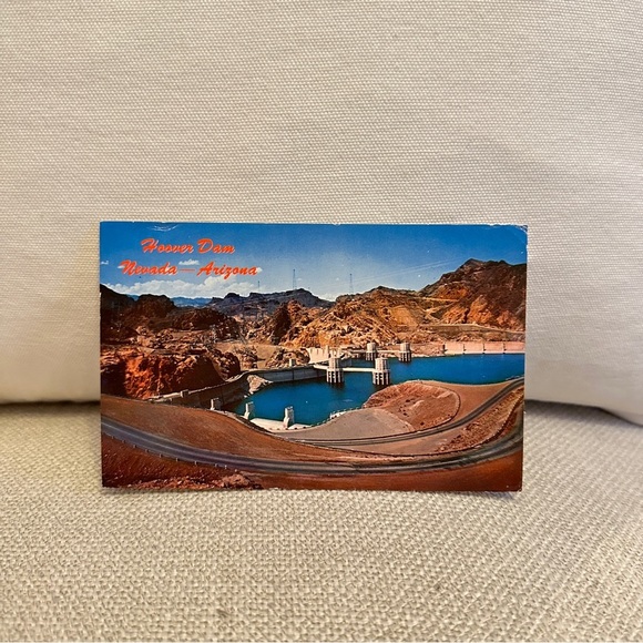 Hoover Dam Nevada Arizona Postcard - Picture 5 of 5